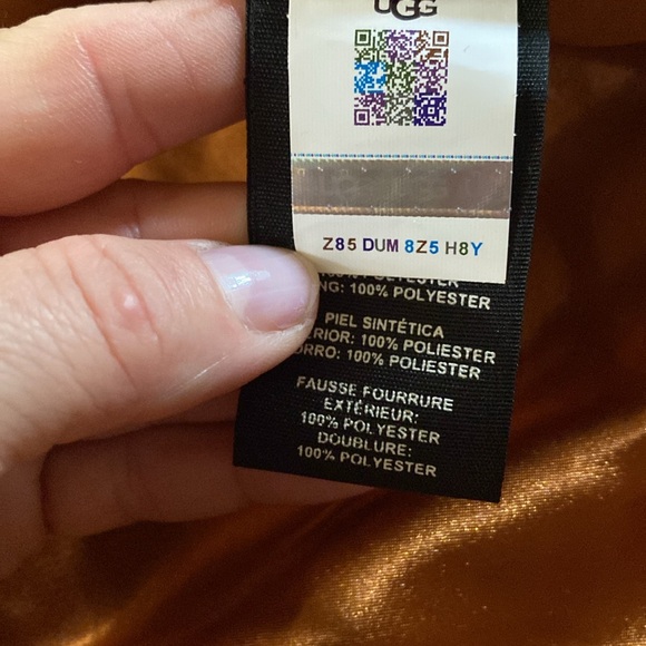 UGG GERTRUDE SHORT TEDDY COATS - Picture 4 of 6